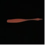 Силикон Big Baits Ribbed Leech 1.8" #015 red/glow (10шт.)