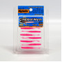 Силикон Big Baits Ribbed Worm Aji 1.8" #013 pink/glow (10шт.)