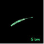 Силикон Big Baits Ribbed Worm Aji 1.8" #013 pink/glow (10шт.)