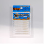 Силикон Big Baits Badger Tail 1.8" #011 white/glow (10шт.)