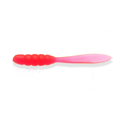 Силикон Big Baits Badger Tail 1.8" #015 red/glow (10шт.)