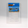 Силикон Big Baits Badger Tail 1.8" #010 clear/glow (10шт.)
