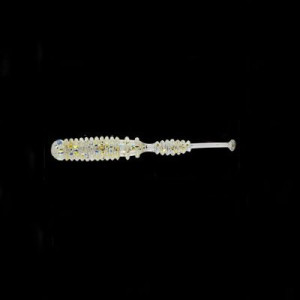 Силикон Owner C'ultiva Micro Worm MW-04 1.3" #26 Clear Blue Lame Glow (8 шт.)
