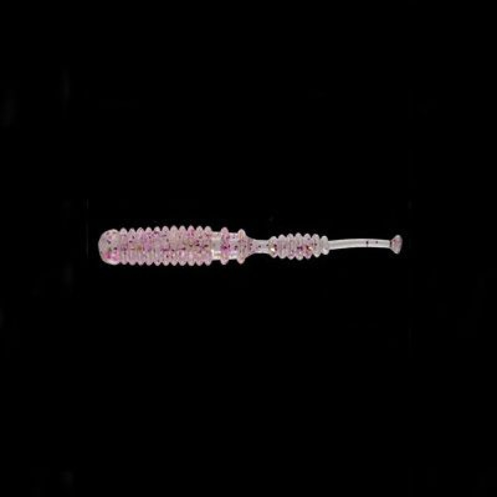 Силикон Owner C'ultiva Micro Worm MW-04 1.3" #27 Clear Pink Glitter Glow (8 шт.)