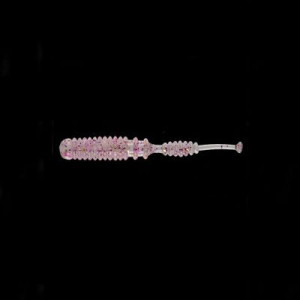 Силикон Owner C'ultiva Micro Worm MW-04 1.3" #27 Clear Pink Glitter Glow (8 шт.)