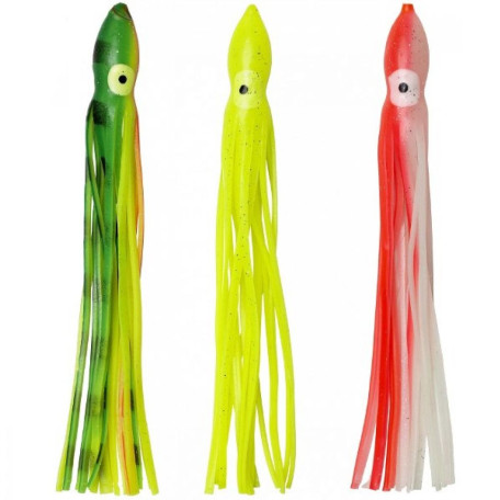 Приманка DAM MADCAT® A-STATIC Octopus 15см Mixed Colors (3шт.)