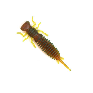 Силикон Fanatik Larva 1.6" 4.0см #027 Motor Oil (10 шт.)