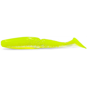 Силикон Gambler 3.75" 95мм Little EZ Chartreuse Silver (1шт)
