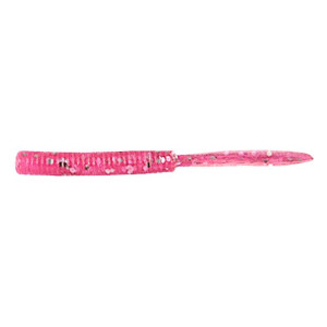 Силикон Jackall Peke Peke 2" SQ Glow Pink Silver Flake (10 шт.)