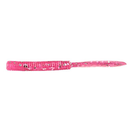 Силікон Jackall Peke Peke 2" SQ Glow Pink Silver Flake (10 шт.)
