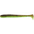 Силикон Keitech Swing Impact 3" #401 Green Pumpkin/Chartreuse (10 шт.)