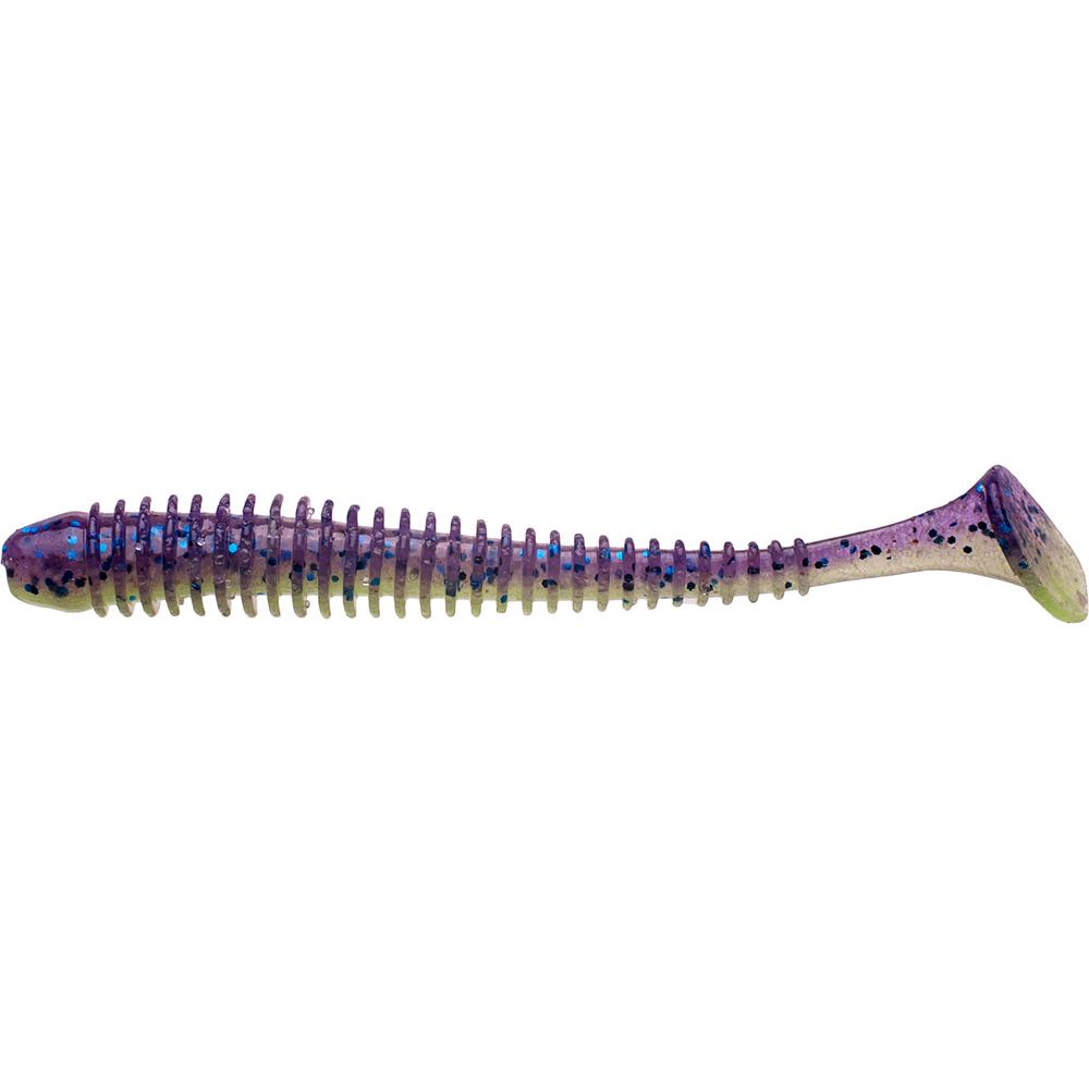 Силикон Keitech Swing Impact 4" PAL#06 Violet Lime Berry (8 шт.)