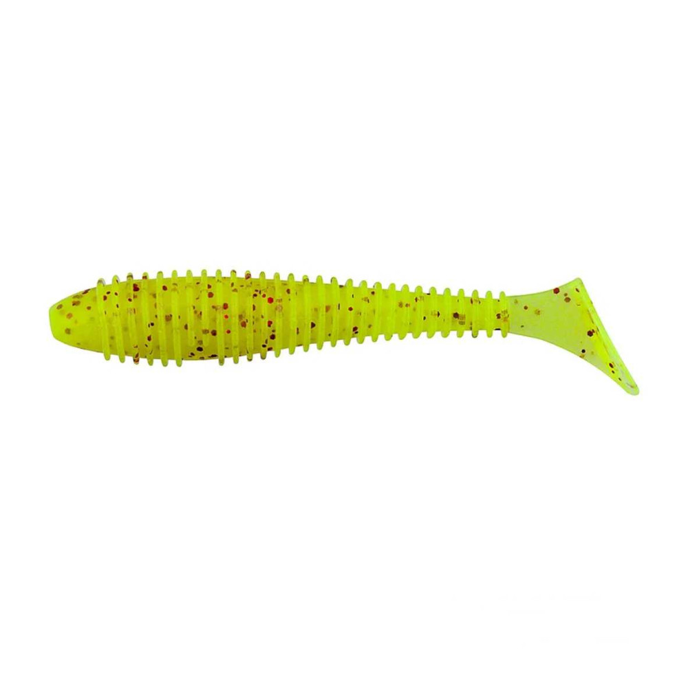 Силикон Keitech Swing Impact FAT 3.3" PAL#01 Chartreuse Red Flake (7 шт.)