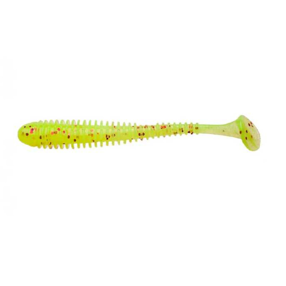 Силикон Keitech Swing Impact 3" PAL#01 Chartreuse Red Flake (10 шт.)