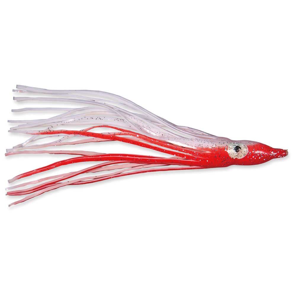 Октопус силиконовий Lineaeffe Octopus System Red/White 4.5см (5 шт.)