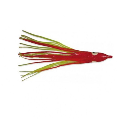 Октопус силіконовий Lineaeffe Octopus System Red/Yellow 9.0см (5 шт.)