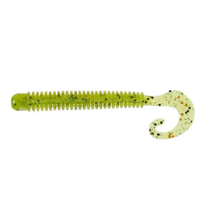 Твистер Lucky John Ballist 2.5" 6.3см #T51 Hot Fire Tiger (10 шт.)
