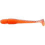 Виброхвост Lucky John Tioga 3.9" 9.9см #T48 Red Fire Tiger (5 шт.)