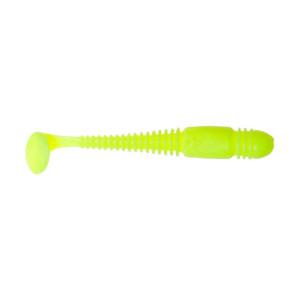 Виброхвост Lucky John Tioga 3.9" 9.9см #S88 Yellow Chartreuse (5 шт.)