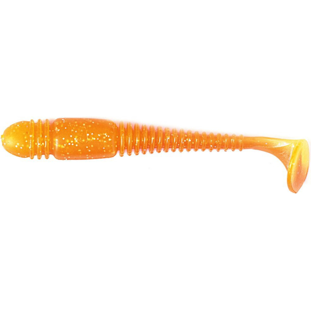 Виброхвост Lucky John Tioga 3.9" 9.9см #T26 Orange Chart (5 шт.)
