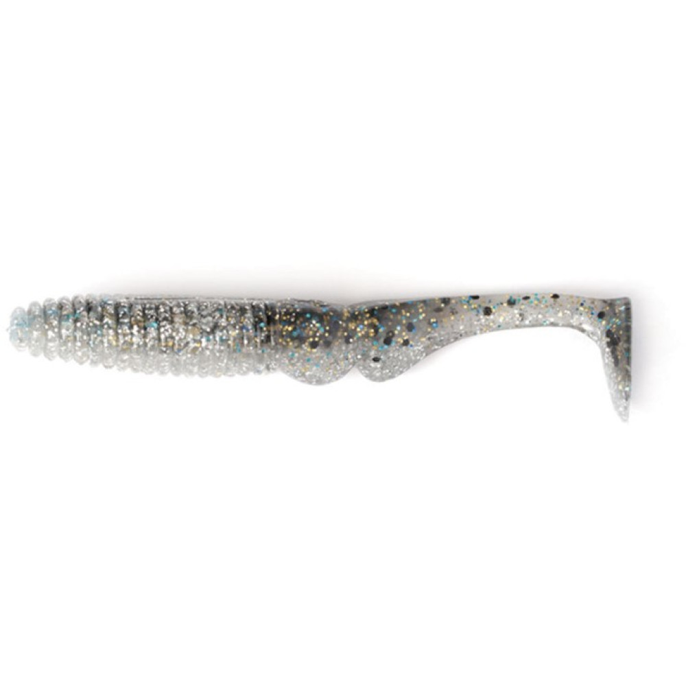Виброхвост Lucky John Mr. Greedy 3.9" 9.9см #T09 Flash Minnow (5 шт.)