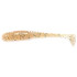 Виброхвост Lucky John Tioga 2.4" 6.1см #S10 Gold Mirror (9 шт.)