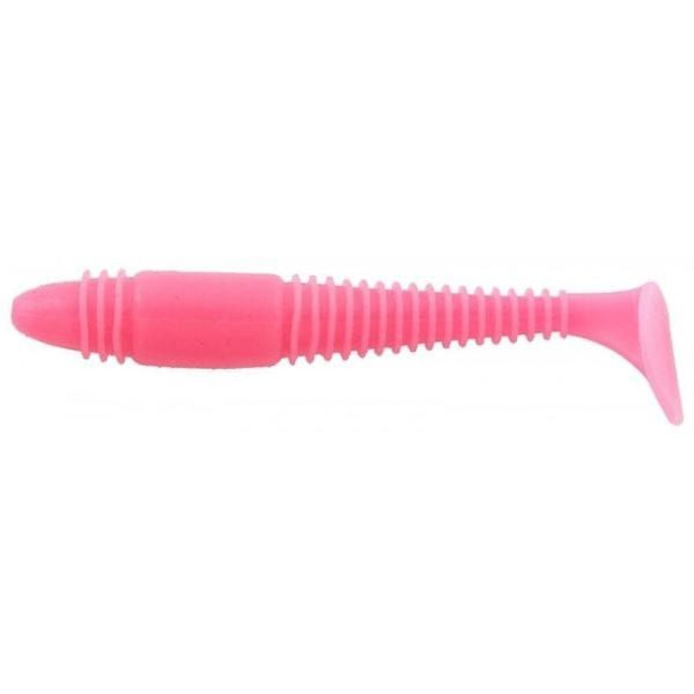 Віброхвіст Lucky John Tioga FAT 4.5" 11.4см #F05 Super Pink (4 шт.)