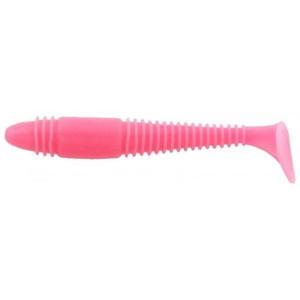 Виброхвост Lucky John Tioga FAT 4.5" 11.4 см #F05 Super Pink (4 шт.)