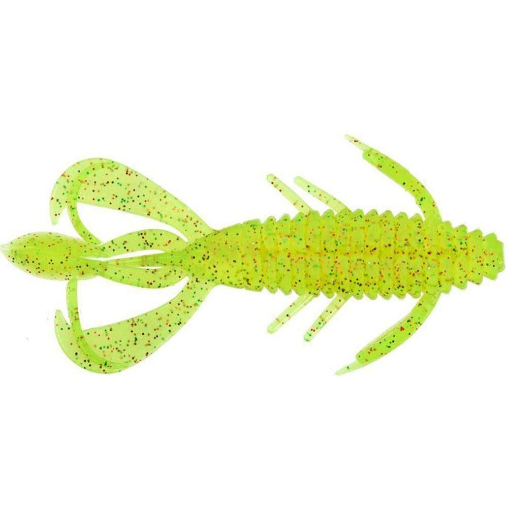 Нимфа Lucky John Bug 3.5" 8.9см #S15 Chartreuse Red (6 шт.)
