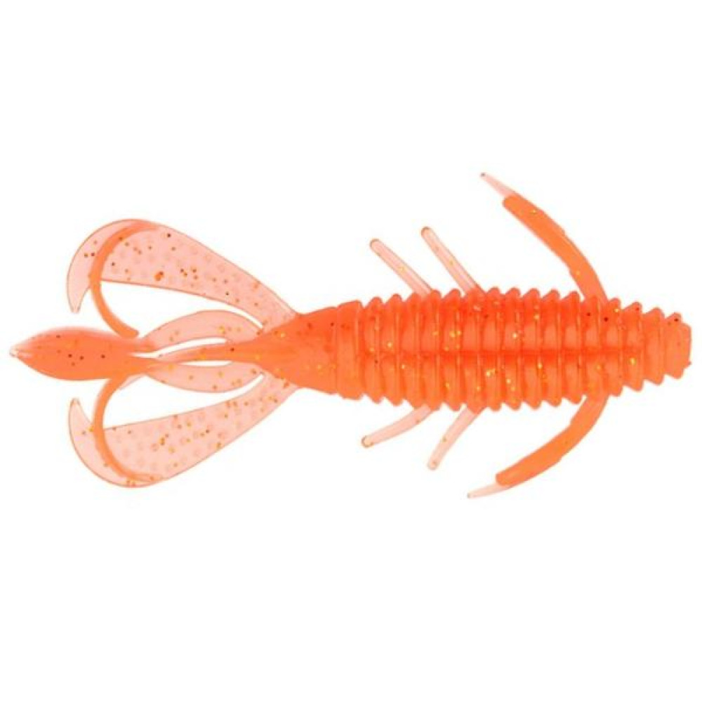 Нимфа Lucky John Bug 3.5" 8.9см #S68 Orange Gold Flakes (6 шт.)