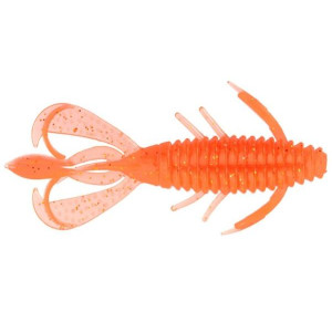 Нимфа Lucky John Bug 3.5" 8.9см #S68 Orange Gold Flakes (6 шт.)