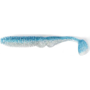 Виброхвост Lucky John Mr. Greedy 3.9" 9.9см #T05 Chrystal blue (5 шт.)