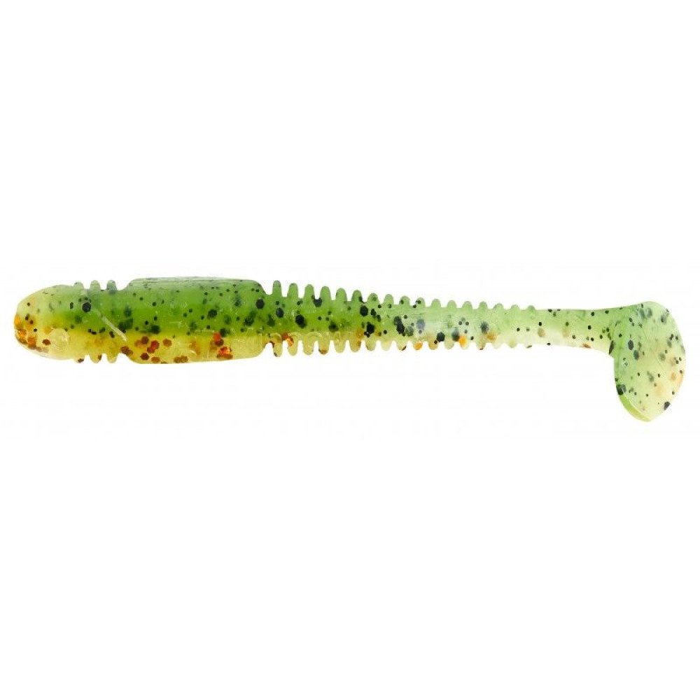 Виброхвост Lucky John Tioga 3.9" 9.9см #T51 Hot Fire Tiger (5 шт.)