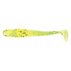 Виброхвост Lucky John Tioga 3.4" 8.6 см #071 Lime Chartreuse (6 шт.)