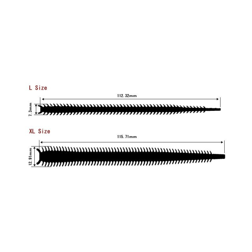 Силиконовый червь Marukyu Isome L Glow Lemon IS-07 11см (15 шт.)