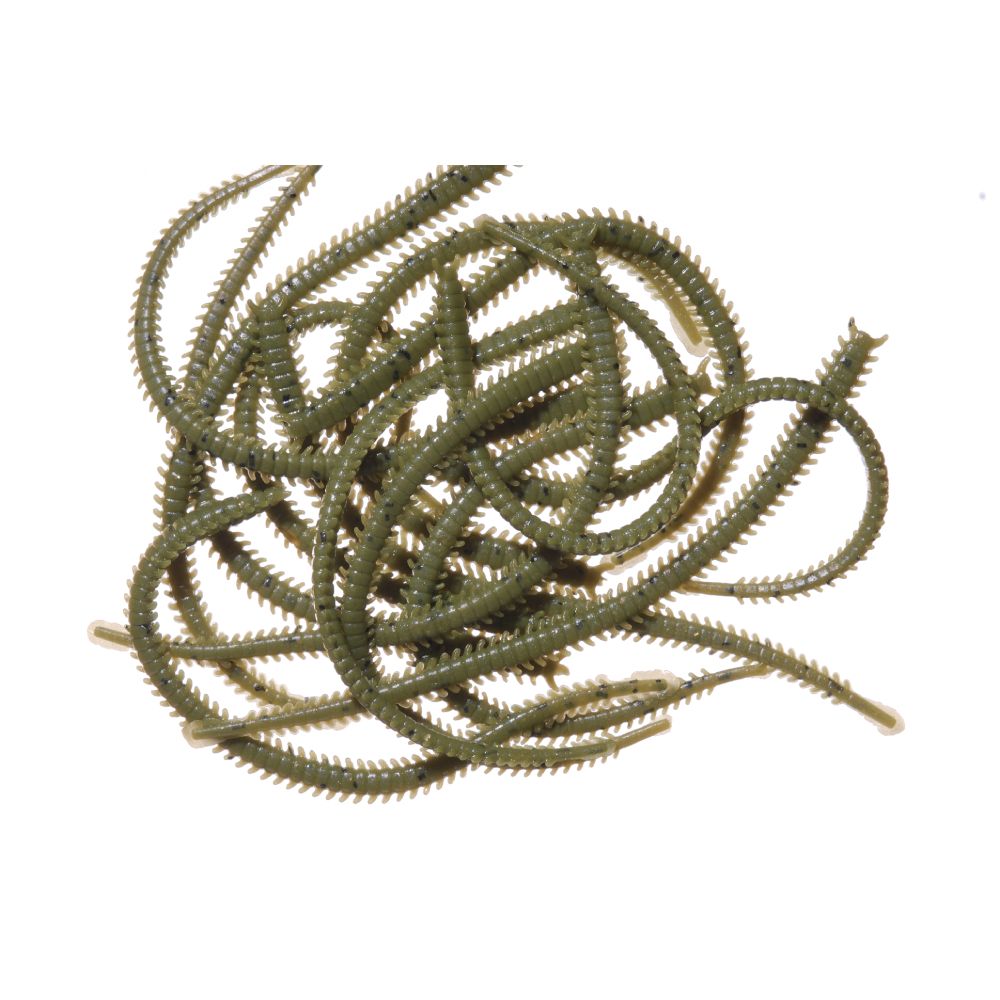 Силиконовый червь Marukyu Power Isome L Green 11см (15 шт.)