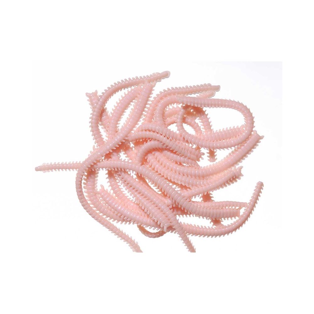 Силиконовый червь Marukyu Power Isome L Glow Pink 11см (15 шт.)