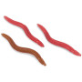 Силиконовый червь Trabucco Slurp Earthworm Red Wiggler (35 шт.)
