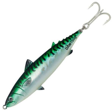 Пилькер-скумбрия DAM SALT-X Mackerel Pilks 150г 12.5см (Green Glow UV)