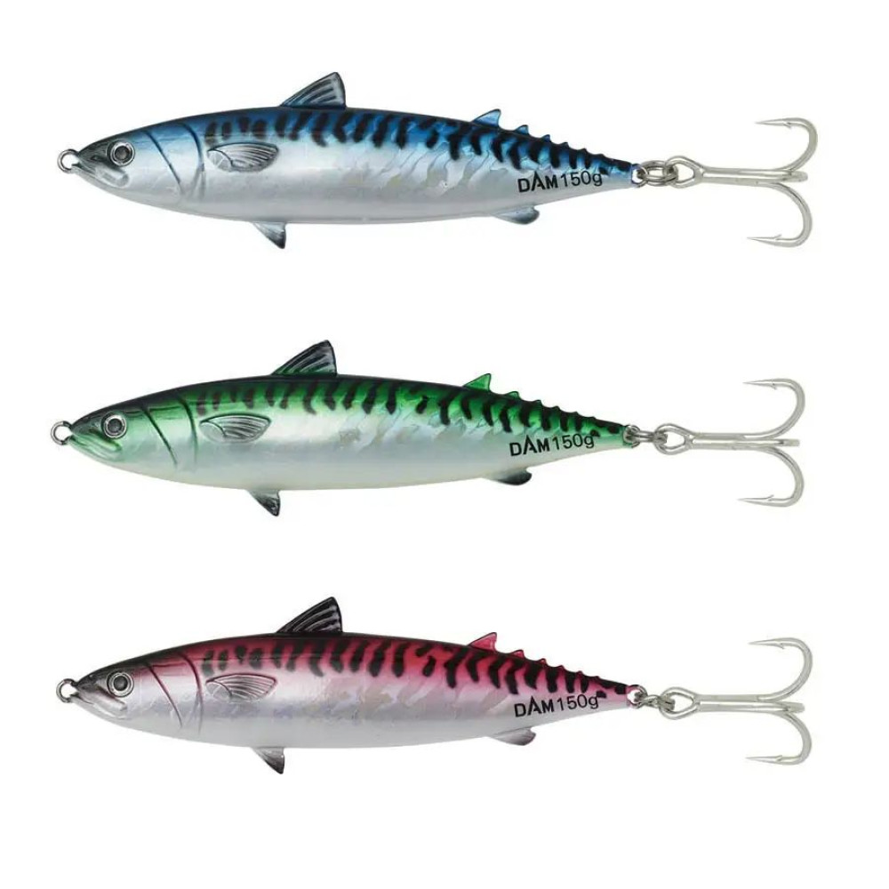 Пилькер-скумбрия DAM SALT-X Mackerel Pilks 150г 12.5см (Blue UV)