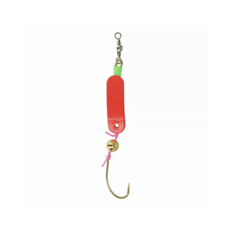 Блесна Fujiwara Normal Buler 4г Fluorescent Red (2 шт.)