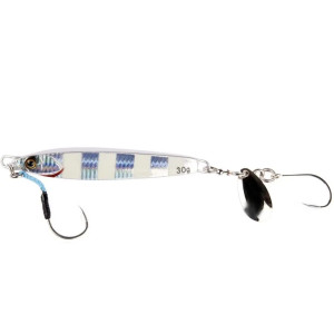 Пилькер Jackall Big Backer Rushblade 30.0g Glow Stripe