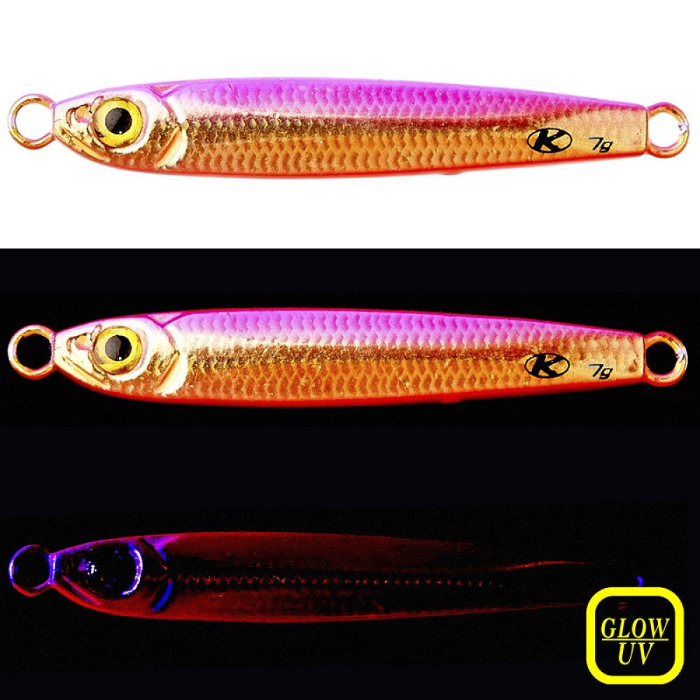Пількер Kalipso Saurus 7.0g #320 GLOW UV