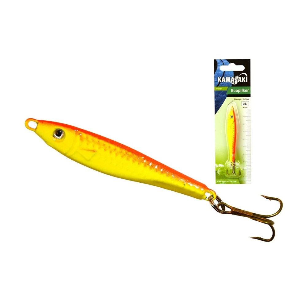 Пилькер Kamasaki Ecopilker 40г Orange Yellow