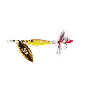 Блесна вращающаяся Lucky John Trian Blade Long 6g #001