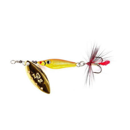 Блесна вращающаяся Lucky John Trian Blade Long 9g #001