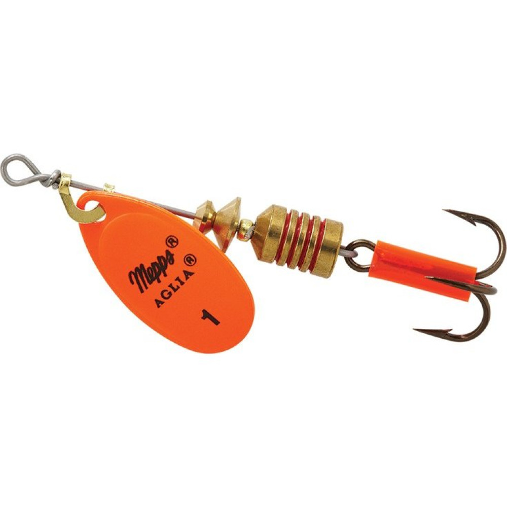 Блесна Mepps Aglia Fluo №1 3.5g Hot Orange