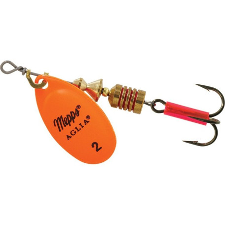 Блешня Mepps Aglia Fluo №2 4.5g Hot Orange