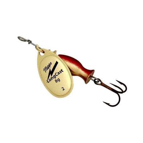 Блесна Mepps Aglia Longcast №2 8.0g Gold