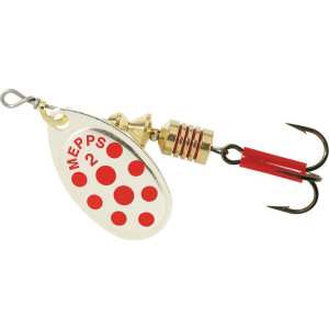 Блесна Mepps Aglia Decoree №2 4.5g Silver Red Dot